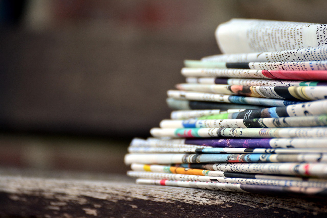 Newspapers, pile of newspapers, press — Buying An Air Compressor: Factors To Consider When Choosing Its Location