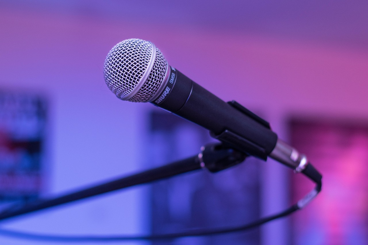Microphone, live music, tape — It Has Drawn Thousands Of Gamers From All Around The World