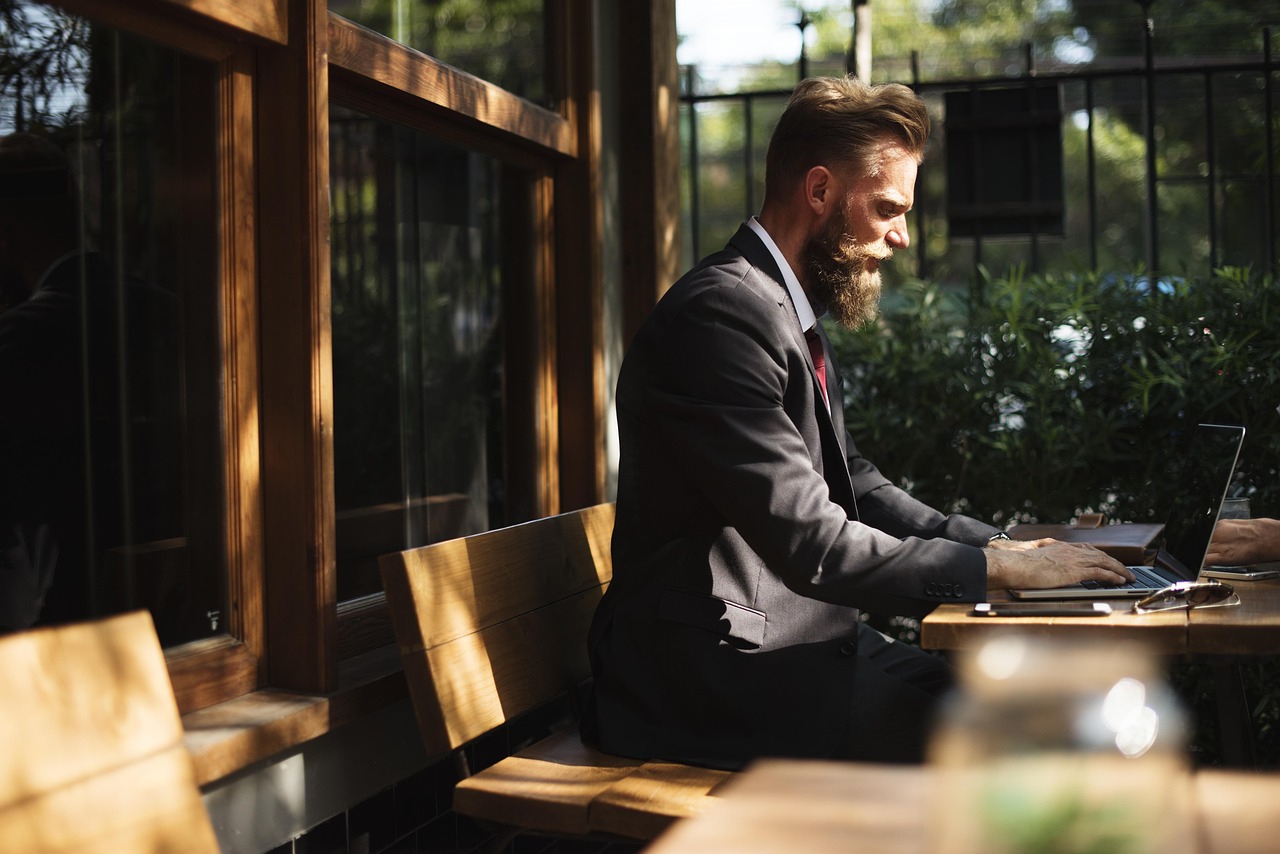 Beard, business, business people — Online dispensary Canada providing high-quality cannabis, concentrates, and edibles with s