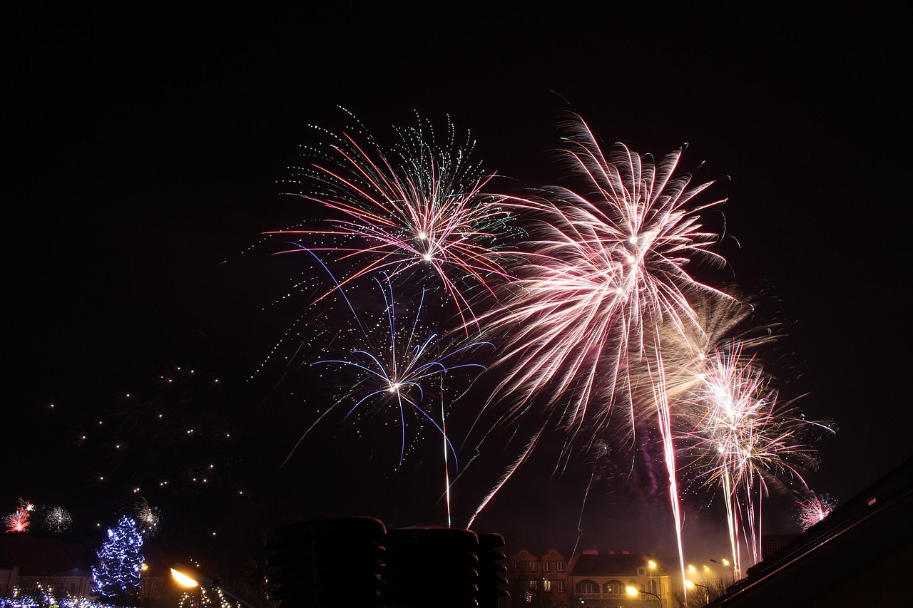 Fireworks, new year's eve, new year's day — The Benefits & Value of putting in an Iron Driveway Gate